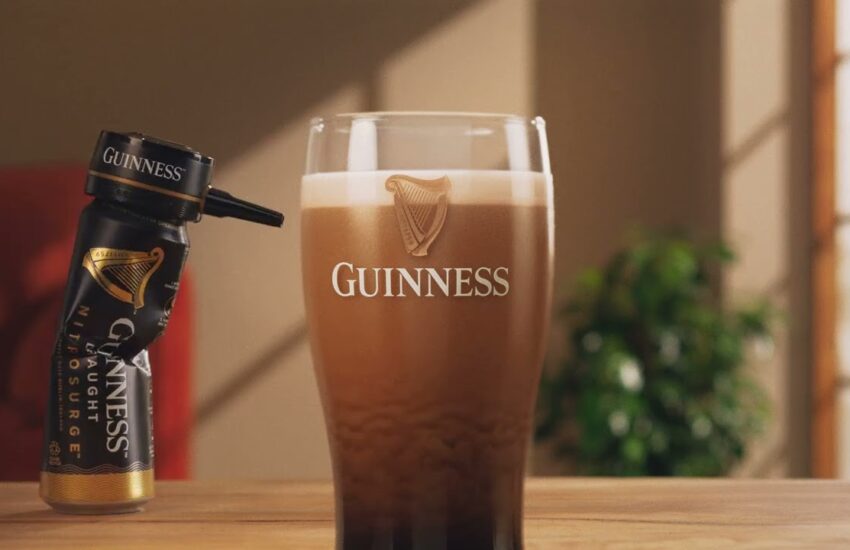 Guinness Nitrosurge Advert – Dancing Can (2024)